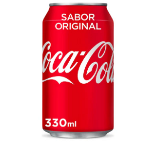 Coca-Cola Sabor Original lata 330ml.