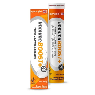 Principle Immune Protect Effervescent Vit.c 1g+d31000+zinc 20s