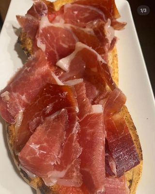 Tosta De Jamón Ibérico