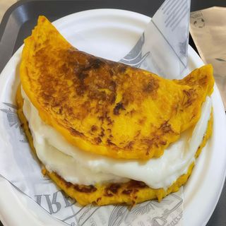 Cachapa Con Queso Blanco