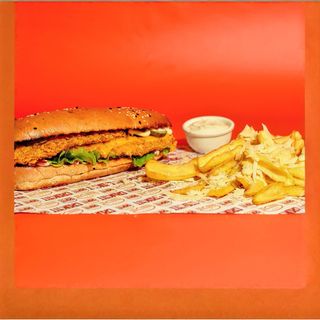 Sandwich cu crispy strips