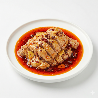 Pata de pollo sin hueso con aceite rojo (红油凤爪)