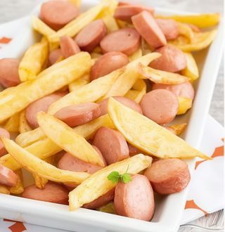 Würstel e patate