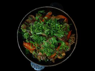 Сковорідка Телятина з овочами