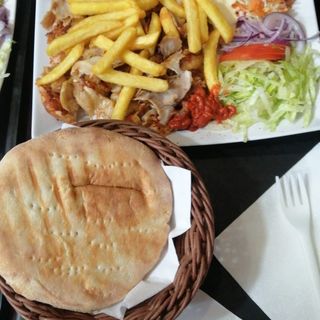 Menù piatto kebab