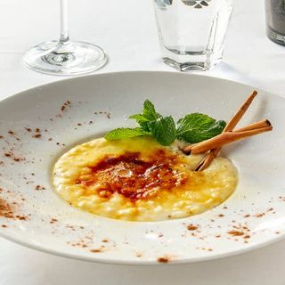 Cremoso De Arroz Con Leche Y Caramelo Tostado