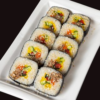 Кимпаб с крабом 