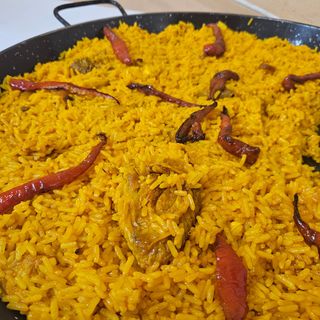 Ración De Arroz De Pollo