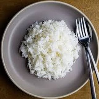 Steamed rice