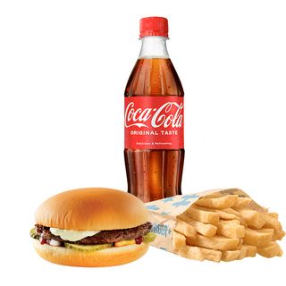 Хамбургер голямо меню