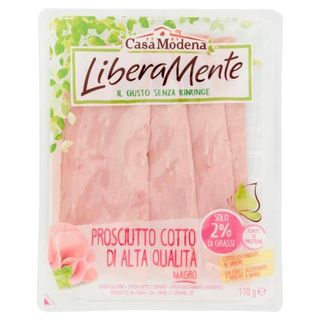 Casa Modena Liberamente Prosciutto Cotto Di Alta Qualità Magro 110 G - 0124476