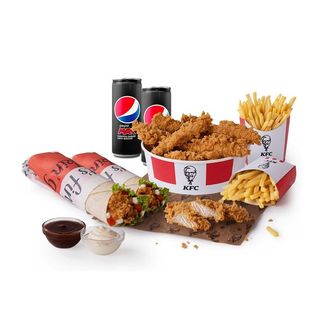 Menú Super Bucket para 2