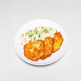 Placki ziemniaczane z sosem pieczarkowym 450g