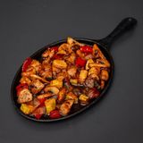 Tigaie cu carne de porc