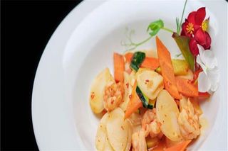 P17. Gnocchi di riso con gamberi