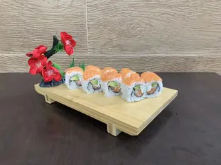 A32 Califórnia de salmão e F. Salmão (8 peças)