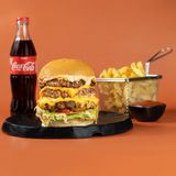 სამმაგი ჩიზის კომბო/ Tripple Cheeseburger combo