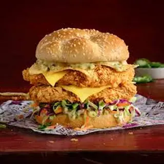 Crunch stack burger