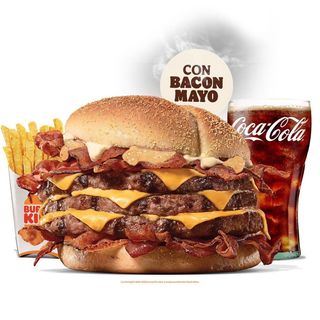 Bacon King 3.0 Smokey - menù