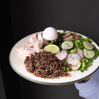 Сніданок з індичкою та кіноа