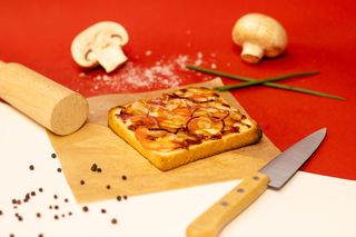 Тост Креветки терияки