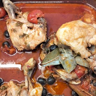 Coscia di pollo alla cacciatora 1 pezzo 