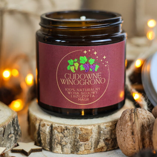 Świeca sojowa CUDOWNE WINOGRONO 