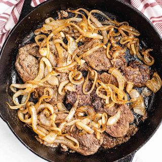 Mexican Style Liver Onions