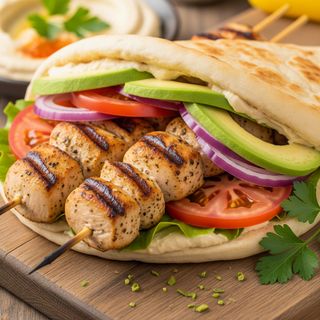 Sandwich Poulet et Avocat