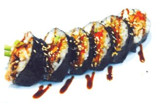 Футомаки със сьомга терияки (6бр)