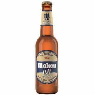 Cerveza Mahou 0% Tostada (330 Ml.)