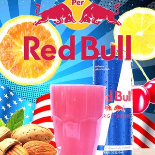 Spremuta americana energie e Red Bull