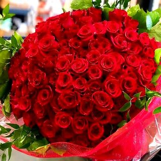 100 rose rosse extra