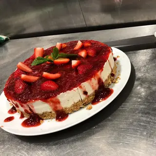 Cheesecake de frutos vermelhos