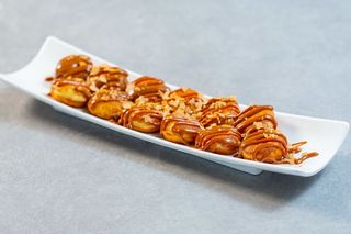 Minipancakes caramel