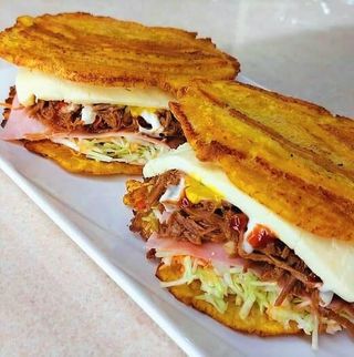 Patacón mixto