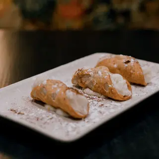 3 Cannoli Siciliani Relleno de Crema