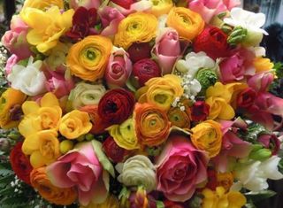 Bouquet mille colori ( bouquet di fiori misti di stagione )