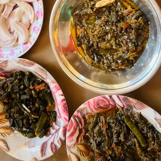 Aubergine Bhajee