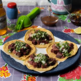 Tacos de lengua (4 uds.)