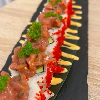 Uramaki spicy tuna