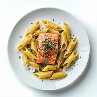 Penne al salmone