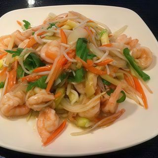 69.- Chop Suey De Gambas