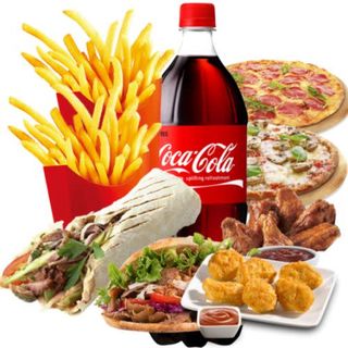 2 Pizzas (28 Cm.) + Kebab + Durum + 2 Patatas + Alitas (6 Uds.)