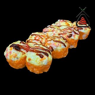 Запечений з креветкою