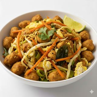 Kottu godamba roti spezzato con uova e pollo