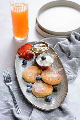 Կաթնաշոռով բլիթներ