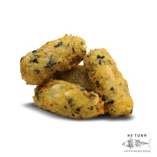 Crocché di patate, cavolo nero e gambero - 4 pezzi