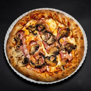 Pizza Bacon Cheddar Mica 380Gr.