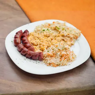 Domaća kajgana sa kobasicom